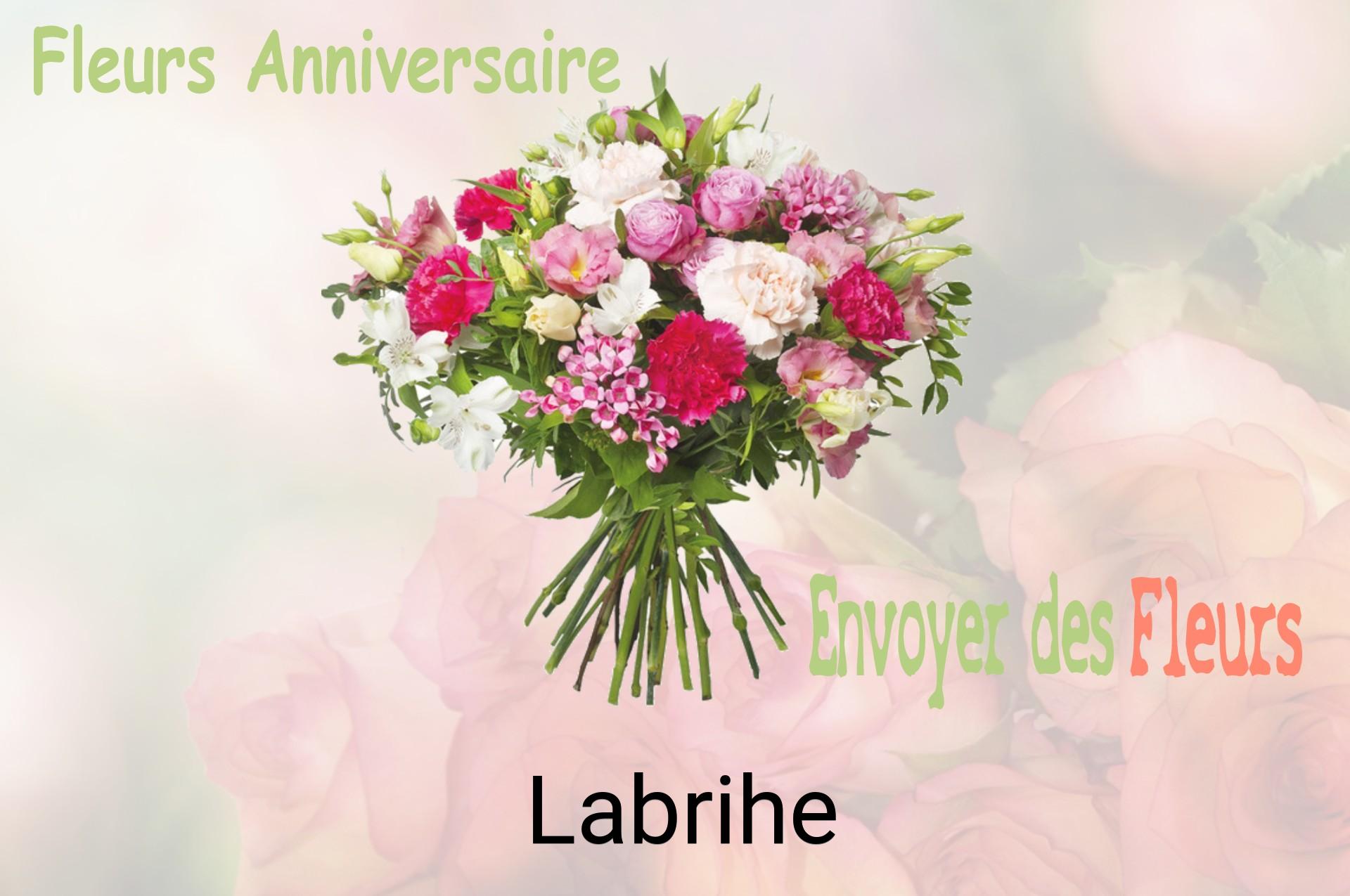 Bouquet de fleurs d’anniversaire livré à Labrihe